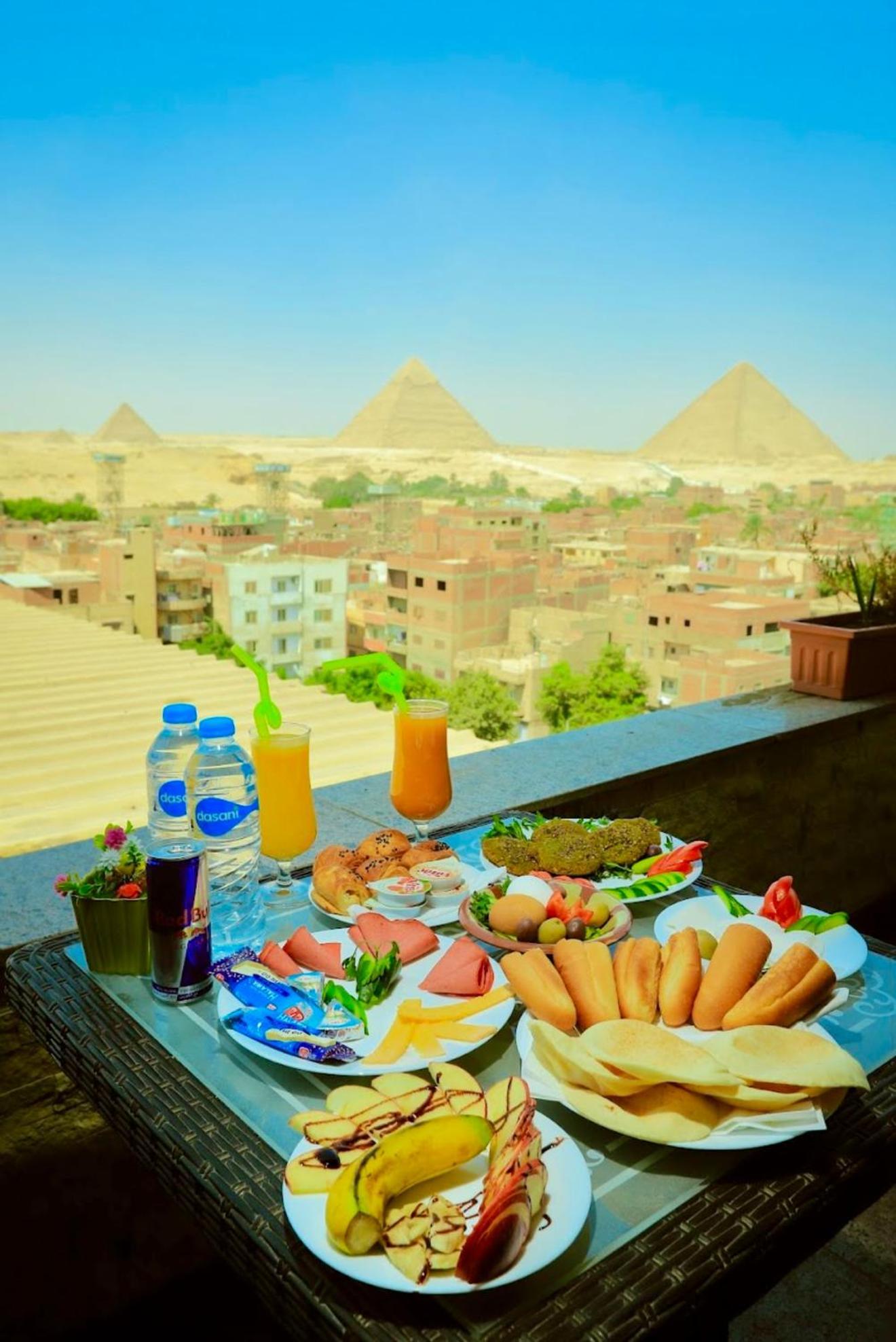 Topaz Pyramids View Inn Kafret el-Gabal Zewnętrze zdjęcie